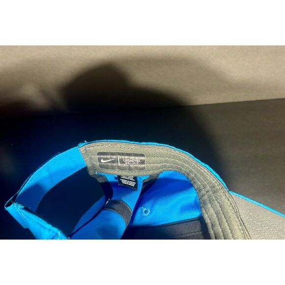 Nike Legacy91 Adjustable Cap Blue One Size Dri-FIT Performance Golf Hat - Picture 4 of 5